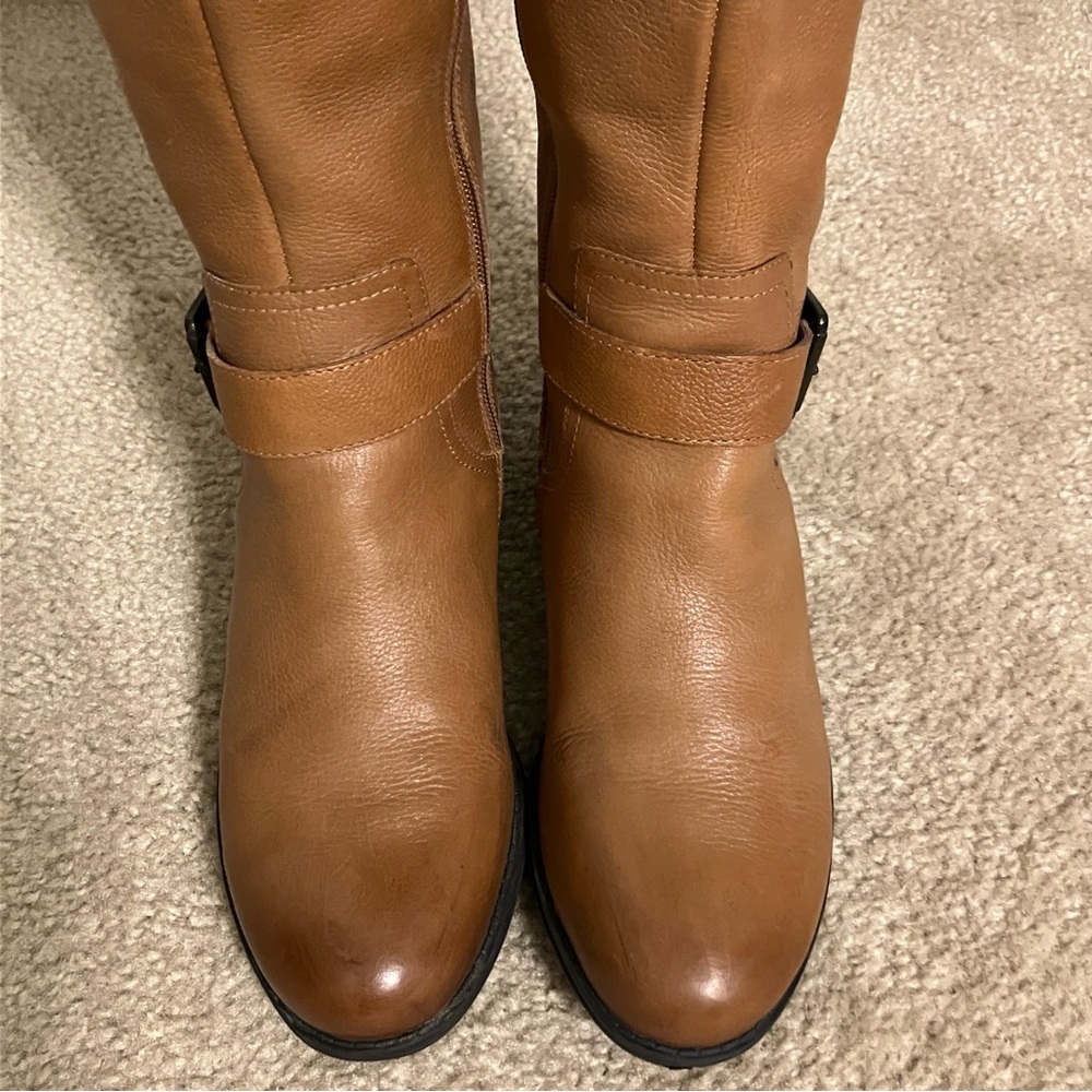 Naturalizer Jessie Knee High Leather Boots - size 9 - Picture 7 of 14
